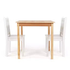 Humble Crew Ensemble Table et 2 Chaises pour Grands Enfants Journey, 3 Pièces, Beige