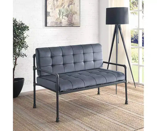 Causeuse Brantley de 51 po, finition gris sable