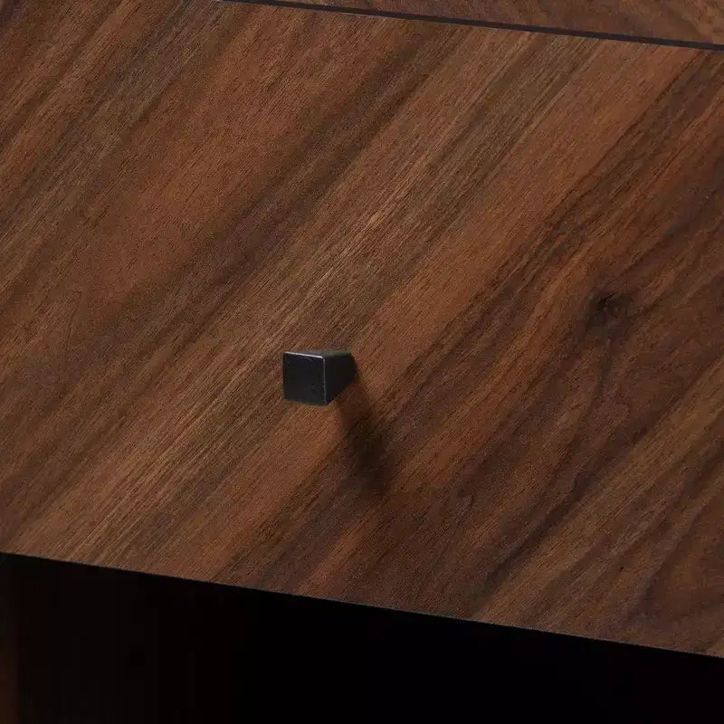 Étagère de rangement en bois à 3 niveaux Noyer brun – 1 pièce
