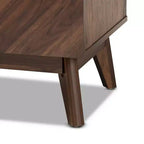 Étagère de rangement en bois à 3 niveaux Noyer brun – 1 pièce