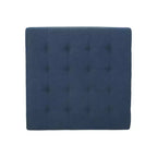 Isabella Pouf de rangement contemporain en tissu capitonné - Christopher Knight Home