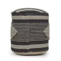 Lucknow Boho Handcrafted Fabric Cylinder Pouf - Christopher Knight Home