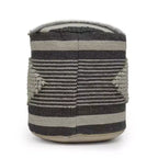 Lucknow Boho Handcrafted Fabric Cylinder Pouf - Christopher Knight Home