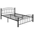 Costway Twin/Full/Queen Size Metal Bed Frame Platform Mattress Foundation with Headboard Footboard