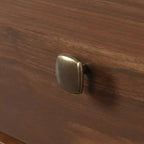 Commode 4 tiroirs – Noyer Grand / Manguier Sindoori / Planche Blanche