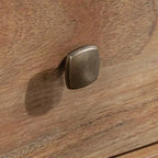 Commode 4 tiroirs – Noyer Grand / Manguier Sindoori / Planche Blanche