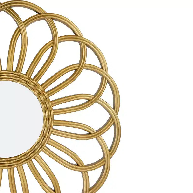 Miroir mural tournesol Northlight de 30 ronds
