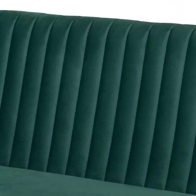 Ensemble banquette d'angle repas Alvis 2 pièces - Baxton Studio