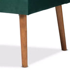 Ensemble banquette d'angle repas Alvis 2 pièces - Baxton Studio