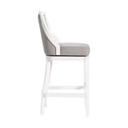 Tabouret haut de bar Ellie avec dossier - Alaterre Furniture