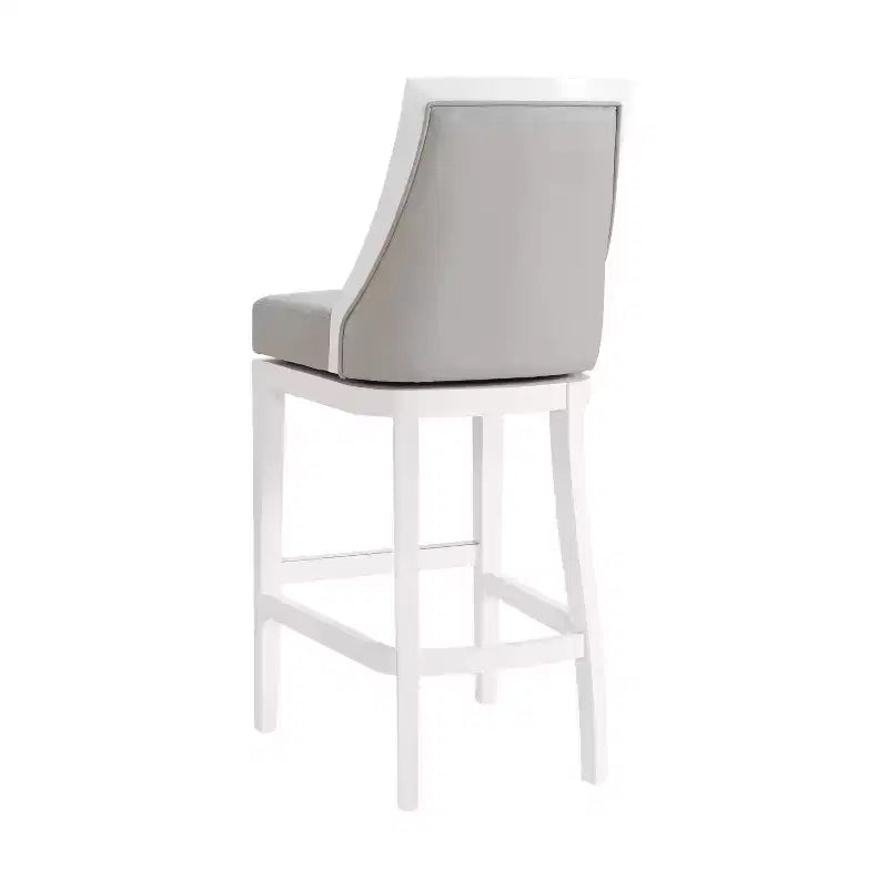 Tabouret haut de bar Ellie avec dossier - Alaterre Furniture