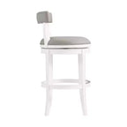 Lot de 2 tabourets de bar pivotants Hanover - Meubles Alaterre