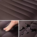 Chaise de bureau Yaheetech sans accoudoirs en similicuir avec roulettes